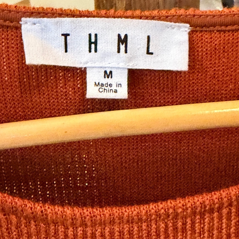 Anthropologie THML x Roolee Puff Sleeve Statement Blouse 🤎🍂✨ - Picture 15 of 16